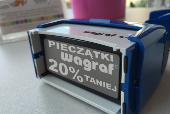 Pieczątki Wagraf 20% taniej